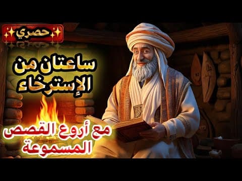 ساعتان من الإسترخاء مع أجمل القصص المسموعة قبل النوم،حكايات مسموعة