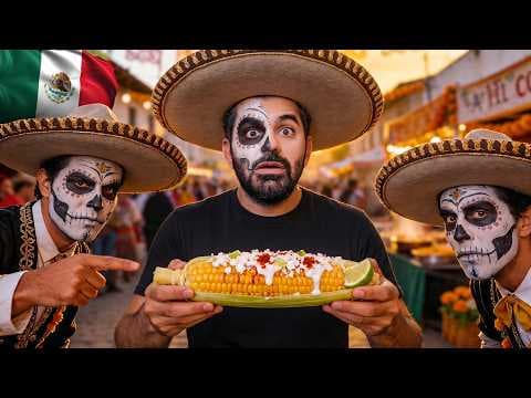 I Tried the STRANGEST Street Food in Mexico 🇲🇽 (Remote Village)