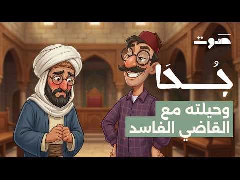 جحا وحيلته مع القاضي الفاسد