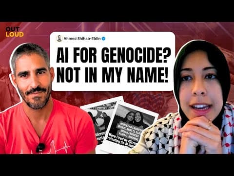 When AI Fuels Genocide in Gaza: Ibtihal Aboussad vs. Microsoft | Ahmed Eldin
