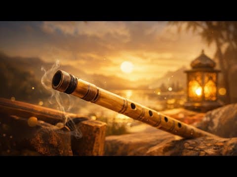 لحظات الصفاء مع أصوات محيطة هادئة – موسيقى ناي عربية للتأمل والاسترخاء العميق والسلام الداخلي