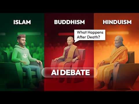 Islam vs. Buddhism & Hinduism: The Great AI Debate! - Who Won?
