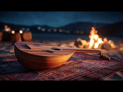 لمسة العود السحرية في الظلام، مناجاة الروح لوجه القمر، سكينة مطلقة