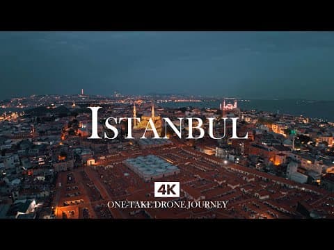 ISTANBUL in 4K – Ottoman Echoes & Anatolian Spirit | Relaxing Piano Over the City