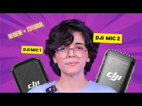 مقارنة ومراجعة شاملة بين DJI MIC 1 و DJI MIC 2 -  هل يوجد فرق؟