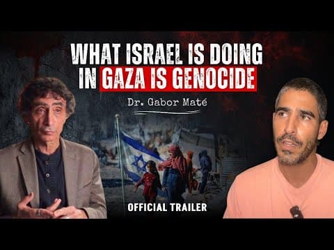 Israel, Gaza, and Genocide — Gabor Maté On Why Western Morality Is A Lie