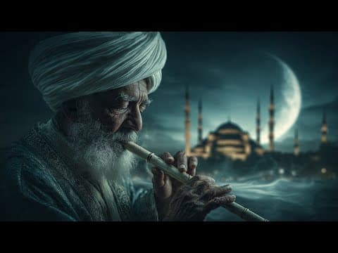رحلة روحانية في عمق السكينة: موسيقى صوفية بالناي تريح القلب وتزيل الهموم لمدة ساعة
