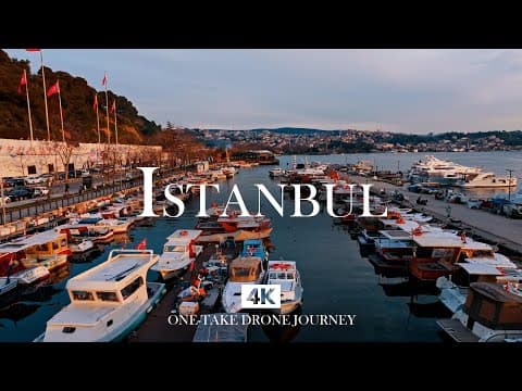ISTANBUL in 4K – Calm Harbor Aerial | Mystic Anatolian & Ottoman Inspired Music