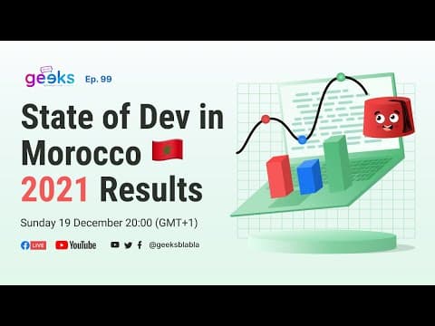 #99 - State of Dev in Morocco 2021 🇲🇦
