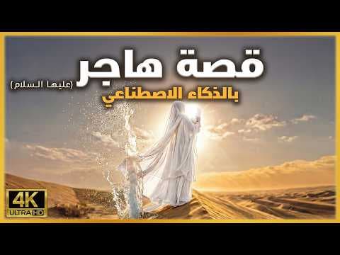 قصة هاجر (عليها السلام) - لحظة يأس أم - تصوير الذكاء الاصطناعي - أمهات الجنة - الحلقة 6