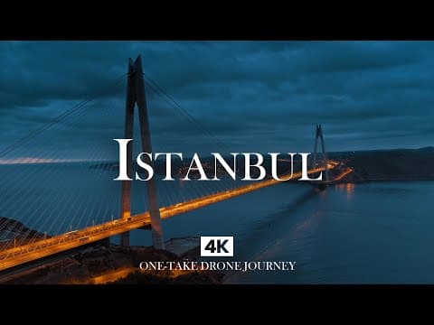 ISTANBUL in 4K | Anatolian Calm  Music & Relaxing Piano, UD, Kanun -Timeless City Flow