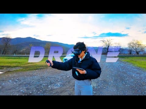 DJI AVATA 2 - طيرت درون لأول مرة بحياتي