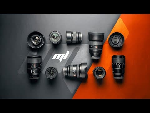 كيف تختار العدسة المناسبة؟ \\ كل شيء  تحتاج معرفته عن عدسات التصوير