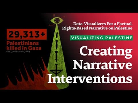 Visualizing Palestine | Data-Visualizers For a Factual Narrative on Palestine