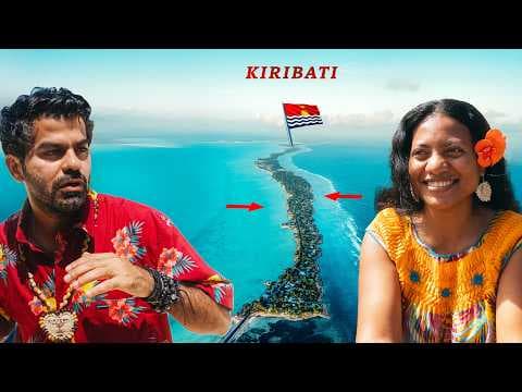 Visiting the Sinking Paradise 🇰🇮 The First Country That Will Disappear!