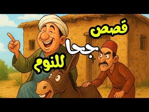 قصص جحا الممتعة و المثيرة قبل النوم ، #قصص جحا قبل النوم ، ضع السماعات و استمع