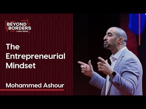 The Entrepreneurial Mindset with Mohammed Ashour | Al Sharq Youth Conference